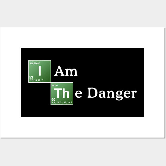 I am The Danger Wall Art by nickbeta